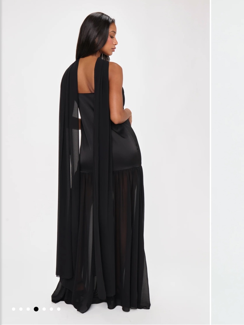 Show Me Your MuMu Dalia Maxi Dress - Black - Picture 2 of 5